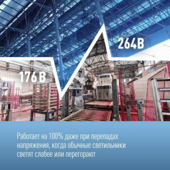светильник светодиодный ufo high bay 200вт 6500к 174-265в для высоких пролетов космос khb120d200w6500k от магазина Штепсель и батарейка. - фото_2