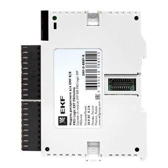 модуль дискретного в/в emf 8/8 pro-logic proxima ekf emf-d-8x8y-r от магазина Штепсель и батарейка. - фото_4