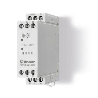реле термисторное (ptc) с/без память отказов 24в ac/dc выход 2сo 8a ш=22.5мм ip20 finder 709200240002 от магазина Штепсель и батарейка.