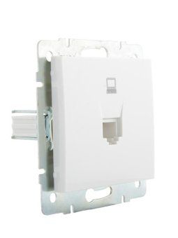 розетка компьютерная сп rain rj45 16а ip20 механизм бел. lezard 703-0288-139 от магазина Штепсель и батарейка. - фото_4
