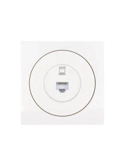 розетка компьютерная сп osen rj45 кат.6 механизм бел. lezard 743-0288-140 от магазина Штепсель и батарейка. - фото_3