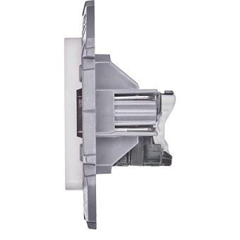 розетка компьютерная inspiria rj45 кат.6 utp механизм бел. leg 673830 от магазина Штепсель и батарейка.