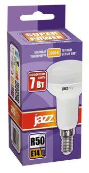 лампа светодиодная pled-sp 7вт r50 3000к тепл. бел. e14 540лм 230в jazzway 1033628 от магазина Штепсель и батарейка. - фото_2