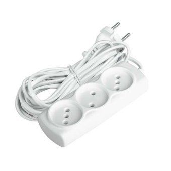 удлинитель 3х5м 6а ip20 удп-3-500 1.3квт шввп 2х0.75 фаzа 1043085 от магазина Штепсель и батарейка.