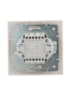 выключатель 2-кл. сп mira 10а ip20 с подсветкой со вставкой жемчуж./бел. перламутр. lezard 701-3030-112 от магазина Штепсель и батарейка. - фото_4
