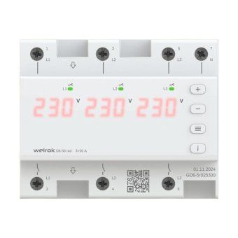 реле напряжения d6-50 red welrok 4660251140403 от магазина Штепсель и батарейка.