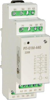 реле промежуточное рп-01м-440 220в 50гц/пост. макс. коммутир. 8а 4з+4р ухл4 реле и автоматика a8223-80108875 от магазина Штепсель и батарейка.
