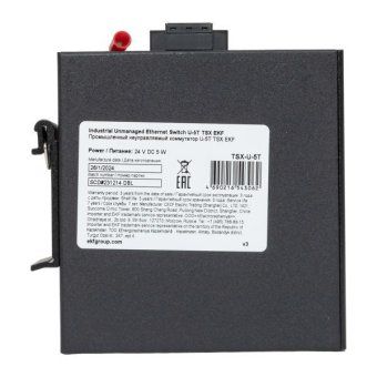 коммутатор неуправляемый промышленный u-5t 5 портов 10/100base-t(x) rj45 монтаж на din-рейку tsx ekf tsx-u-5t от магазина Штепсель и батарейка. - фото_4