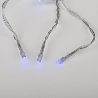 гирлянда светодиодная "айсикл" (бахрома) 1.8х0.5м 48led син. 4.1вт 230в ip20 провод прозр. neon-night 255-013 от магазина Штепсель и батарейка. - фото_16