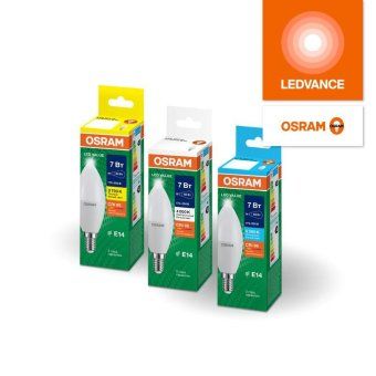 лампа светодиодная led g4 value lvclb60 7w/927 cri95 7вт 2700к 700лм свеча матов. e14 170-250в osram 4058075578883 от магазина Штепсель и батарейка. - фото_6