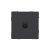 розетка компьютерная 1-м kant rj45 кат.6a без шторки черн. уголь dkc 7012673 от магазина Штепсель и батарейка. - фото_2