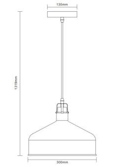 светильник pl-425l с62 подвес. amsterdam 1хe27 60вт 230в черн.+медь camelion 13029 от магазина Штепсель и батарейка. - фото_2