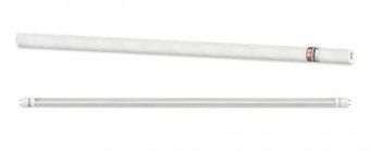 лампа светодиодная led-t8-п-pro 20вт трубчатая с двухсторонним цоколем прозрачная 4000к нейтр. бел. g13 2000лм 230в 1200мм неповоротн. in home 4690612030982 от магазина Штепсель и батарейка.