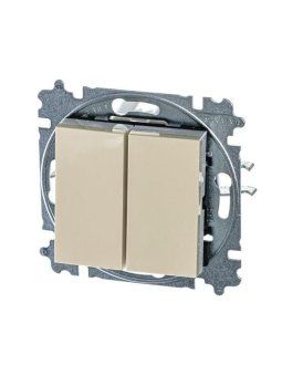 выключатель 2-кл. сп levit ip20 сл. кость/бел. abb 2chh590545a6017 от магазина Штепсель и батарейка.