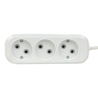 удлинитель 3х2м без заземл. 10а ip20 эксперт 2.2квт пвс 2х0.75 proxima ekf uba10-275-3-02 от магазина Штепсель и батарейка. - фото_3