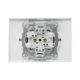 розетка 2-м сп валенсия 16а ip20 с заземл. защ. шторки бел. proxima ekf ewr16-128-10 от магазина Штепсель и батарейка. - фото_5