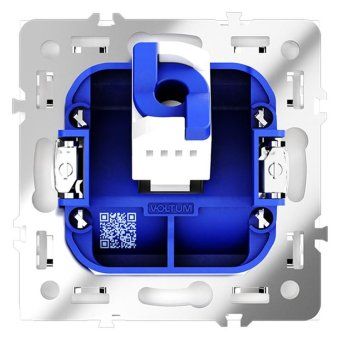 розетка компьютерная 1-м сп s70 rj45 кат.6 механизм кашемир voltum vls060103 от магазина Штепсель и батарейка. - фото_4