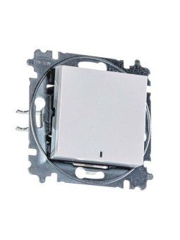 выключатель 1-кл. сп levit ip20 с подсветкой жемчуж./ледяной abb 2chh590146a6068 от магазина Штепсель и батарейка. - фото_2