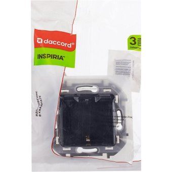 розетка 1-м сп inspiria 16а ip44 250в 2p+e защ. шторки с крышкой немецк. стандарт механизм антрацит leg 673743 от магазина Штепсель и батарейка. - фото_4
