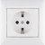 розетка 1-м сп valena 16а ip21 230/250в 2p+e с заземл. защ. шторки на винтах механизм бел. leg 774421 от магазина Штепсель и батарейка. - фото_4