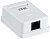 розетка компьютерная 1-м оп rj45 кат.5e utp бел. itk cs2-1c5eu-12 от магазина Штепсель и батарейка.