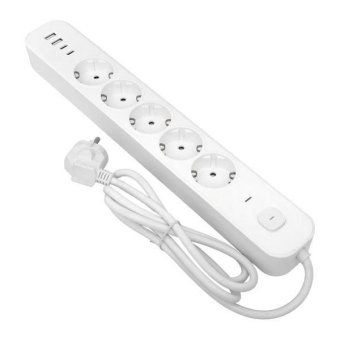 удлинитель 5х3м ip20 2usb 2.4а+2type-c lux 1.5кв.мм ekf uba-lux-503-tc от магазина Штепсель и батарейка. - фото_3