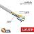 кабель витая пара u/utp кат.5e 4х2х24awg cu pvc медь 100мгц сер. (уп.100м) rexant 01-0043-100 от магазина Штепсель и батарейка.