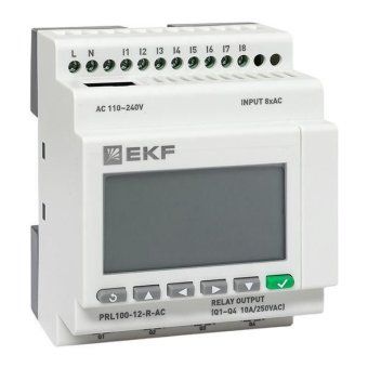 реле программируемое pro-relay prl100-12-r-ac ekf prl100-12-r-ac от магазина Штепсель и батарейка.