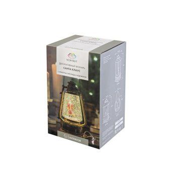 фонарь декоративный санта клаус 1led тепл. бел. 1.5вт ip20 эффект снегопада с подсветкой neon-night 501-066 от магазина Штепсель и батарейка. - фото_8