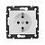 розетка 1-м сп valena 16а ip21 230/250в 2p+e с заземл. защ. шторки на винтах механизм бел. leg 774421 от магазина Штепсель и батарейка.