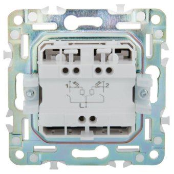 выключатель 2-кл. skandy 10а sk-v04g графит iek sk-v20-0-10-k53 от магазина Штепсель и батарейка. - фото_3