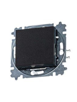 выключатель 1-кл. сп levit ip20 с подсветкой антрацит/дым. черн. abb 2chh590146a6063 от магазина Штепсель и батарейка.