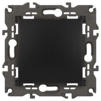 переключатель 1-кл. сп elegance 14-1103-05 10а ip20 250в 10ax механизм антрацит эра б0034227 от магазина Штепсель и батарейка.