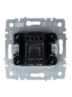выключатель 1-кл. сп brite вс10-1-1-бркр 10а с индик. механизм беж. iek br-v10-1-10-k10 от магазина Штепсель и батарейка. - фото_4