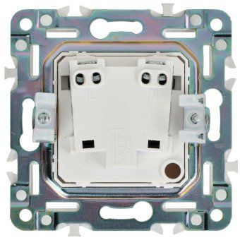 розетка skandy 10а без заземл. без защ. шторок sk-r02w арктич. бел. iek sk-r10-10-k01 от магазина Штепсель и батарейка. - фото_5