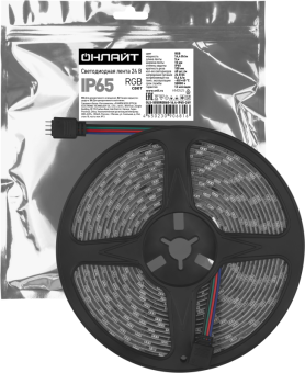 лента светодиодная 90 681 ols-5050rgb60-14.4-ip65-24v онлайт 90681 от магазина Штепсель и батарейка.