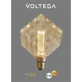 лампа светодиодная филаментная loft 271 s170197 1х4вт 1800к e27 voltega 8563 от магазина Штепсель и батарейка. - фото_6
