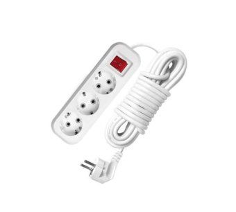 удлинитель 3х2м с заземл. 16а ip20 s-303 пвс 3х1 с выкл. universal 9634418 от магазина Штепсель и батарейка.
