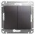 переключатель проходной 2-кл. сп glossa 10а ip20 (сх. 6) 10ax механизм графит se gsl001365 от магазина Штепсель и батарейка.