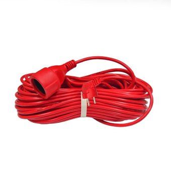 удлинитель-шнур 1х30м с заземл. 16а ip20 3.5квт пвс 3х1.5 domtok 2498 от магазина Штепсель и батарейка.