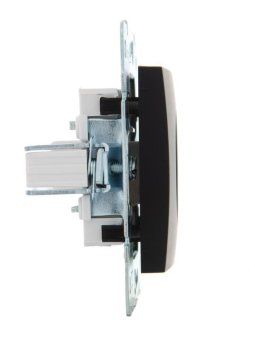 розетка компьютерная 1-м сп karina rj45 механизм черн. бархат lezard 707-4288-139 от магазина Штепсель и батарейка. - фото_3