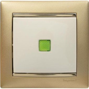 выключатель 1-кл. сп valena 10а ip31 250в с зел. индикацией механизм сл. кость leg 774310 от магазина Штепсель и батарейка. - фото_12
