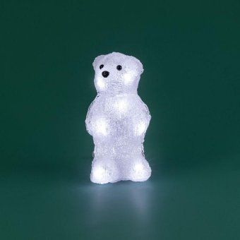 фигура светодиодная акриловая "медвежонок" 12х22х13см 10led бел. 0.5вт 4.5в ip20 элементы питания 3хaaa (не в компл.) neon-night 513-311 от магазина Штепсель и батарейка. - фото_9
