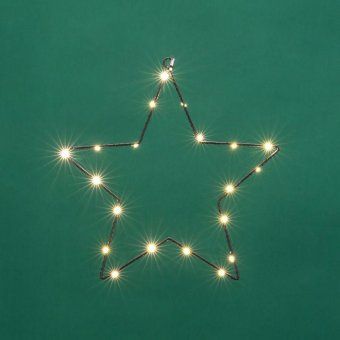 фигура светодиодная подвесная"звезда" на метал. каркасе тепл. бел. neon-night 501-057 от магазина Штепсель и батарейка. - фото_5