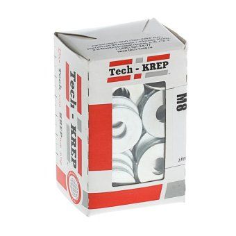 шайба din9021 кузовная оцинк. м8 (уп.100шт) tech-krep 105266 от магазина Штепсель и батарейка.