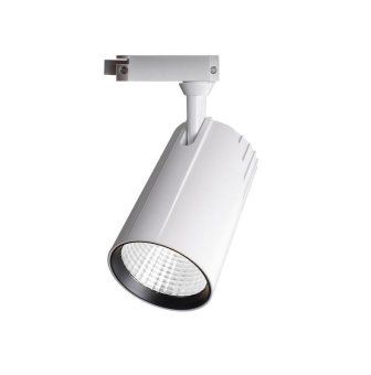 светильник светодиодный трековый ptr 1725 25вт 4000к ip40 24град. wh бел. pro jazzway 5026148 от магазина Штепсель и батарейка.