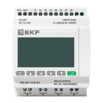 реле программируемое pro-relay prl100-12-r-dc ekf prl100-12-r-dc от магазина Штепсель и батарейка. - фото_6