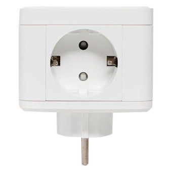 разветвитель 3-м куб 2 гнезда 2хusb 2.4а + тип c + ночник ekf uba-cub-t2-tc от магазина Штепсель и батарейка. - фото_3