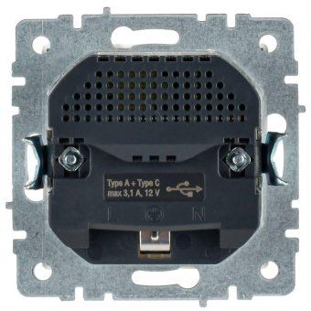 розетка brite рюш11-1-брб 16а с usb a+c 18вт с заземл. защ. шторки механизм бел. iek br-r14-16-u22-018-k01 от магазина Штепсель и батарейка. - фото_4