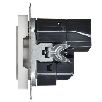 розетка brite рюш10-1-браб 16а с usb a+a 2.1а с заземл. защ. шторки механизм арктич. бел. iek br-r14-16-u21-d21-k91 от магазина Штепсель и батарейка. - фото_5